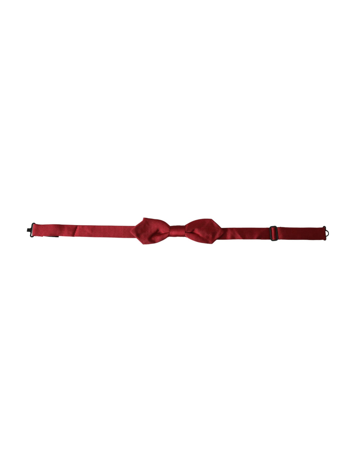 Nœud papillon ajustable en jacquard de soie rouge Dolce &amp; Gabbana pour homme