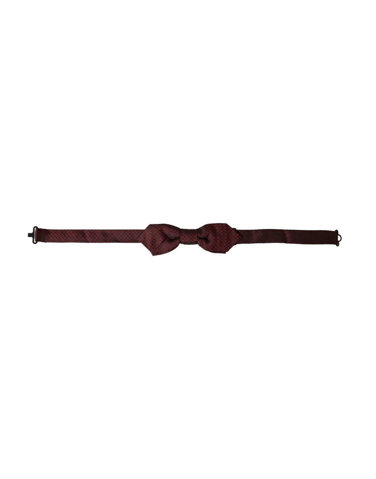 Nœud papillon ajustable en soie rouge fantaisie Dolce &amp; Gabbana pour homme