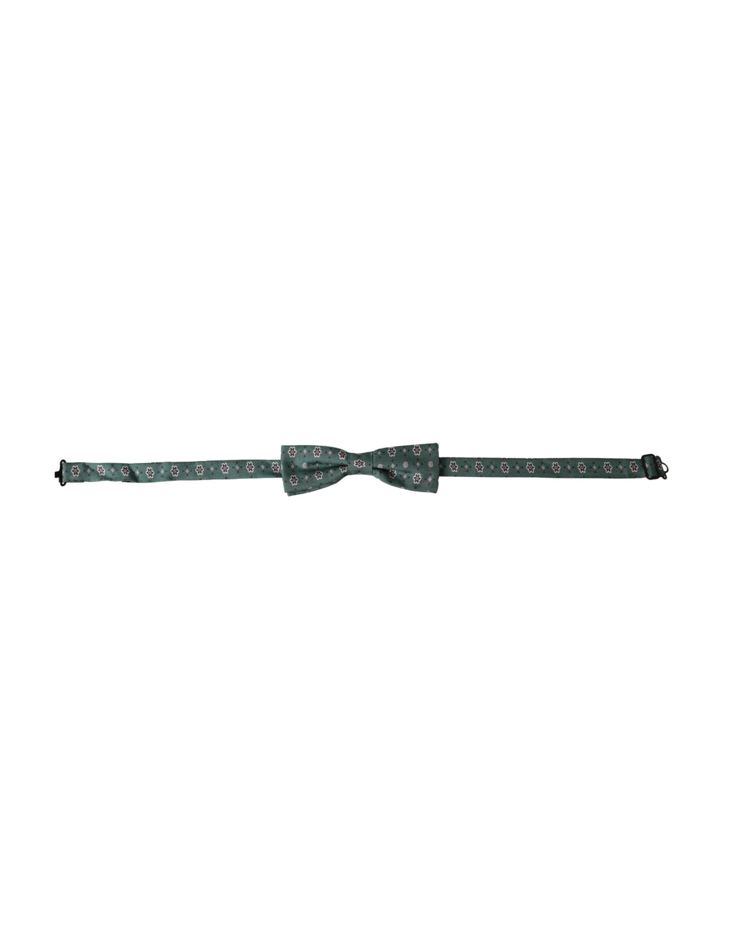 Nœud papillon ajustable à fleurs vert menthe Dolce &amp; Gabbana pour homme