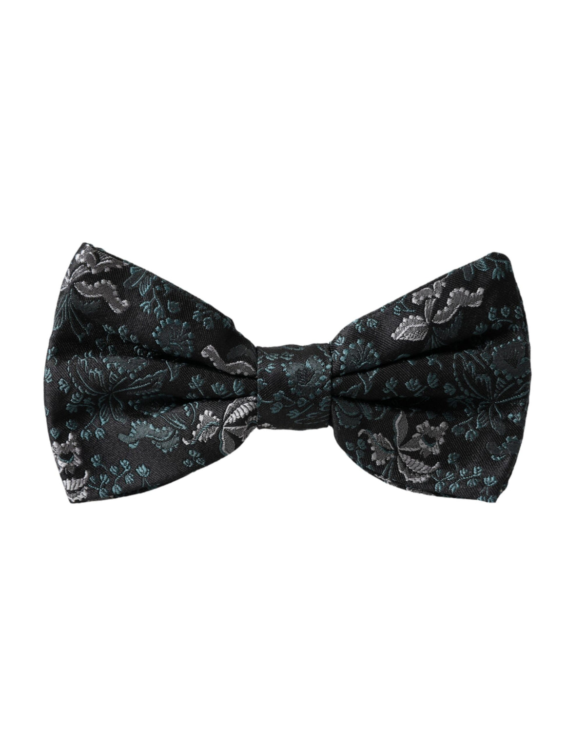 Nœud papillon ajustable en soie à motif floral multicolore Dolce &amp; Gabbana pour homme