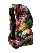 Dolce & Gabbana Multicolor Floral Head Wrap Hat