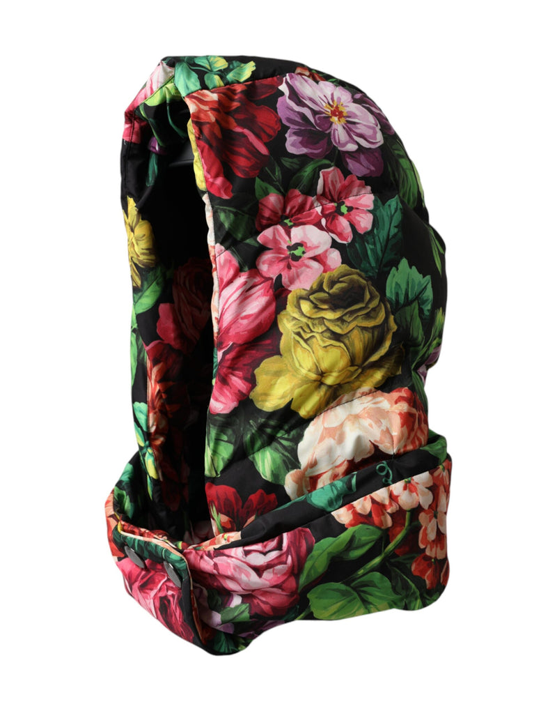 Dolce & Gabbana Multicolor Floral Head Wrap Hat