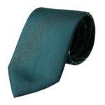 Cravate ajustable pour homme Dolce &amp; Gabbana en soie imprimée verte 100 %