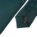 Cravate ajustable pour homme Dolce &amp; Gabbana en soie imprimée verte 100 %