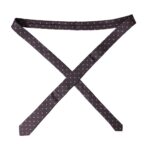 Cravate ajustable pour homme Dolce &amp; Gabbana 100 % soie violette à pois