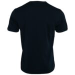 Dolce &amp; Gabbana T-shirt van donkerblauw katoen met ronde hals en korte mouwen