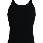 Débardeur noir sans manches pour homme, sous-vêtements Dolce &amp; Gabbana.
