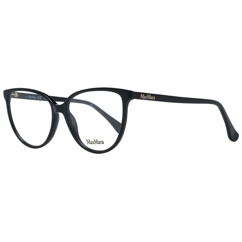 Max Mara Black Women Glasses Frame - Elegant Butterfly Design