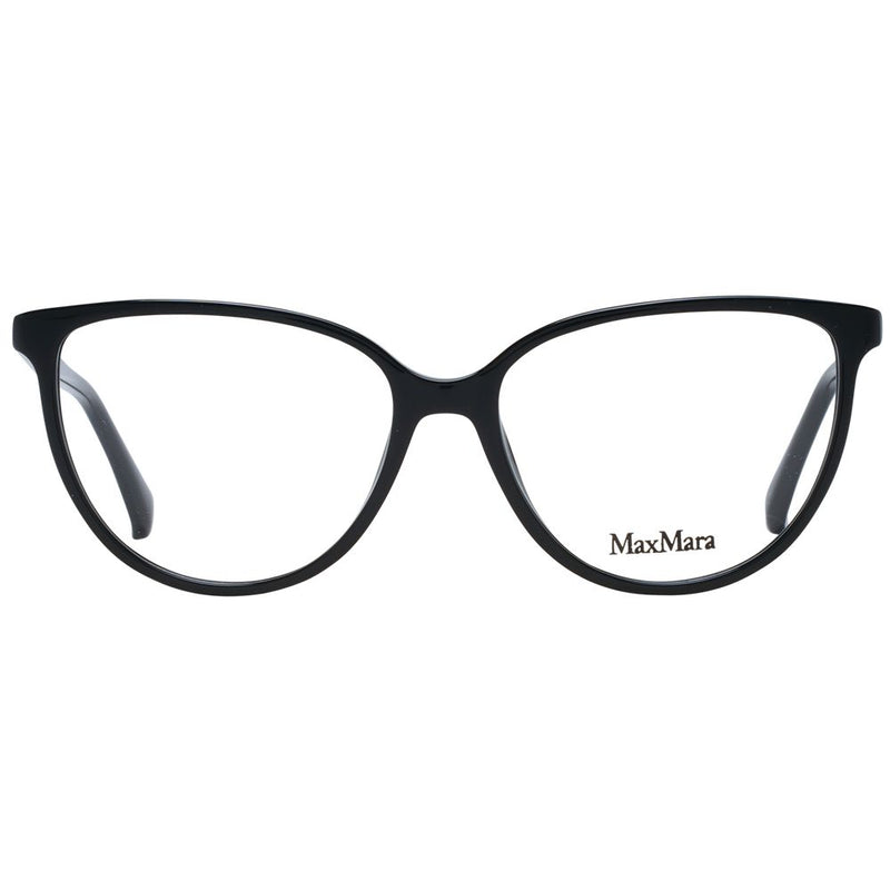 Max Mara Black Women Glasses Frame - Elegant Butterfly Design