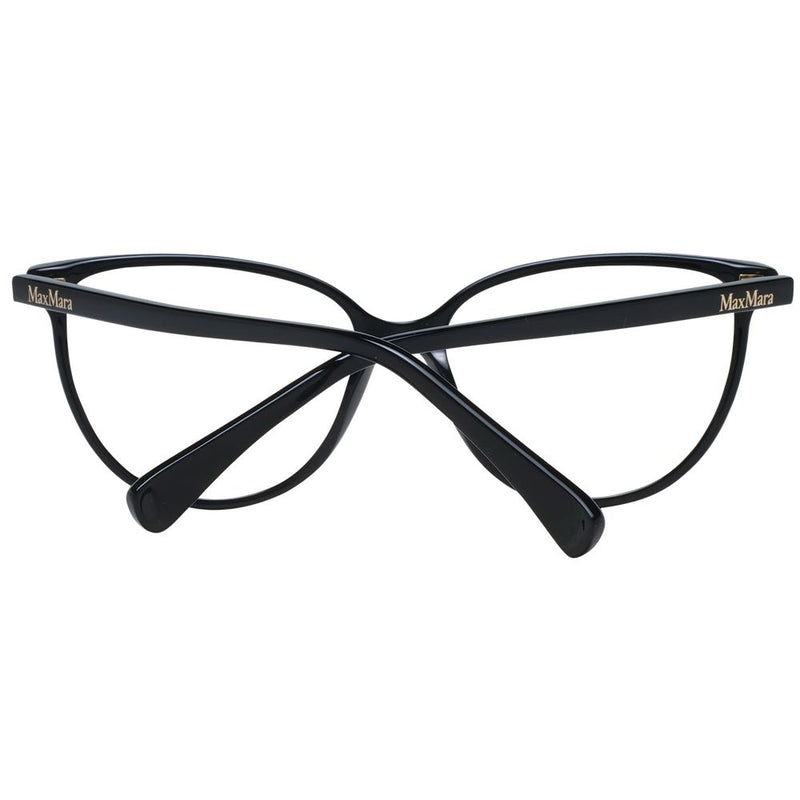 Max Mara Black Women Glasses Frame - Elegant Butterfly Design