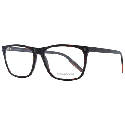 Monture de lunettes pour homme marron Ermenegildo Zegna