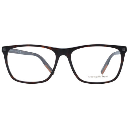 Monture de lunettes pour homme marron Ermenegildo Zegna