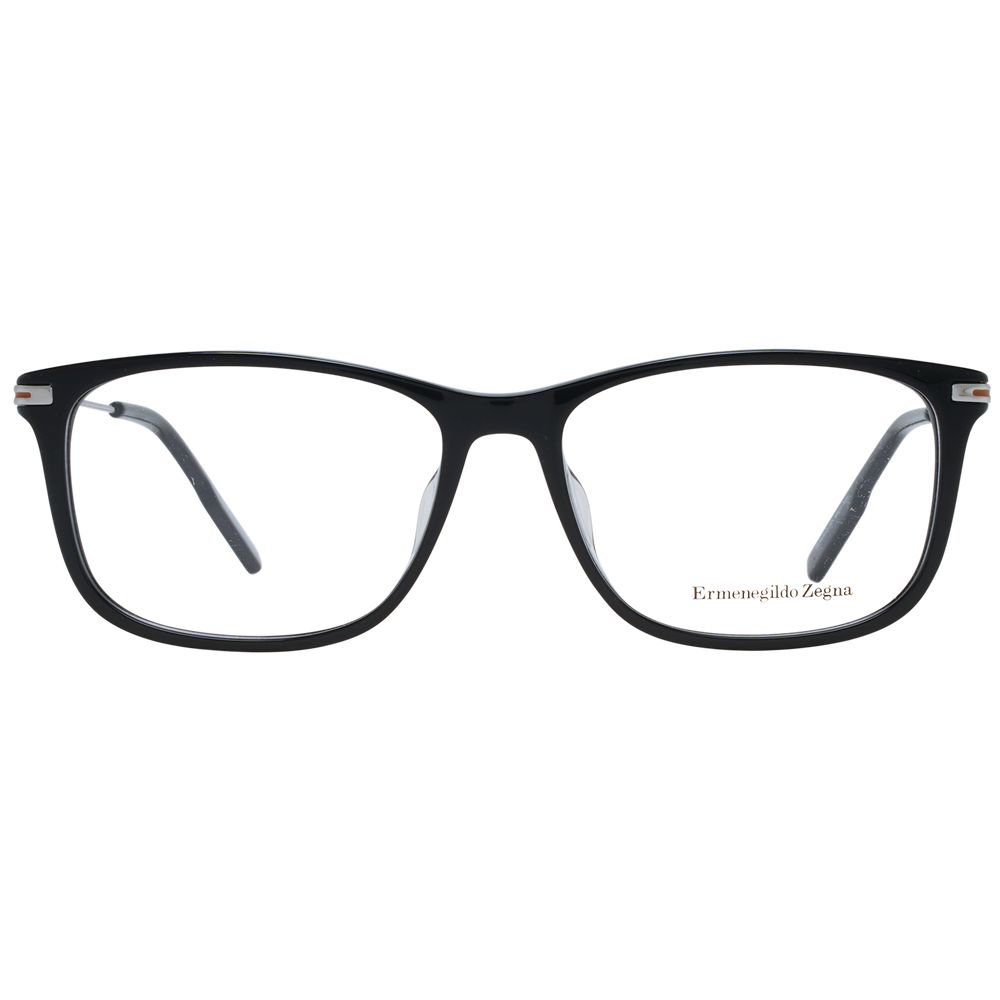 Monture de lunettes pour homme noire Ermenegildo Zegna