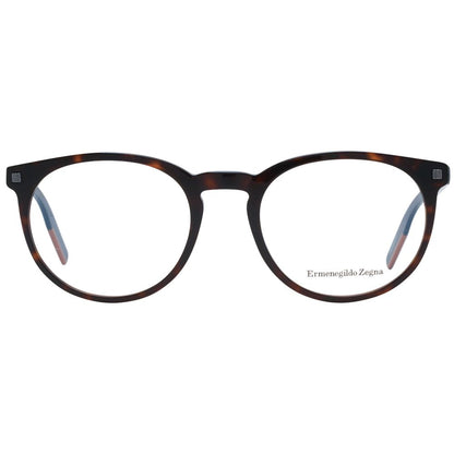 Monture de lunettes pour homme marron Ermenegildo Zegna