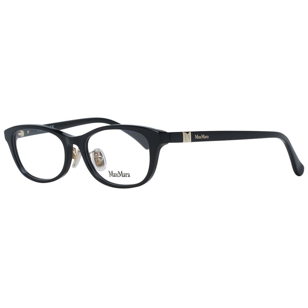 Max Mara Black Women Glasses Frame - Elegant Eyewear