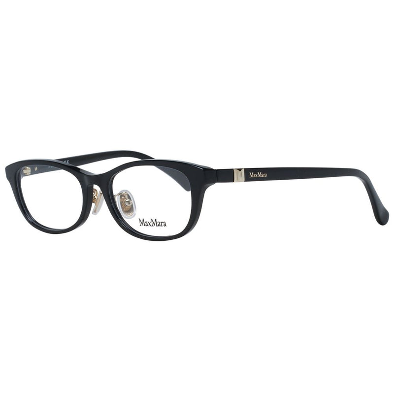 Max Mara Black Women Glasses Frame - Elegant Eyewear