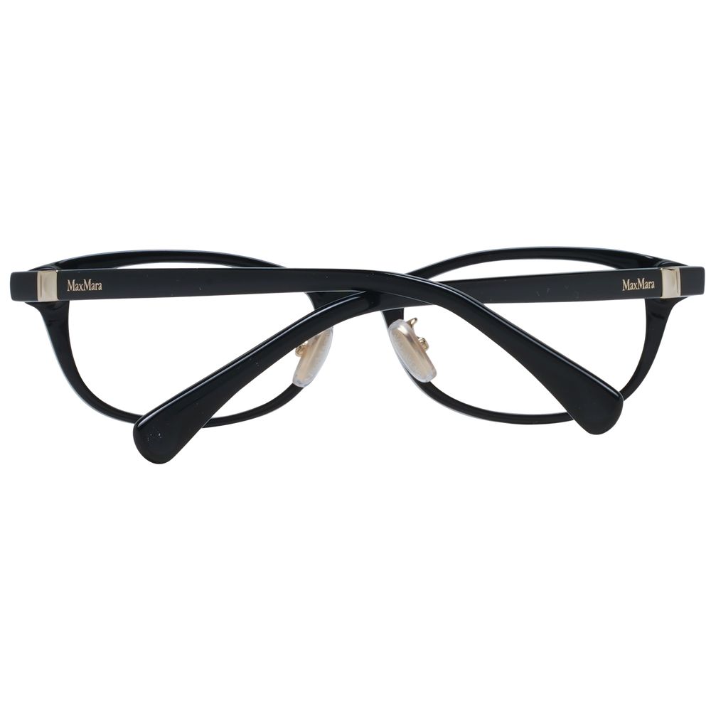 Max Mara Black Women Glasses Frame - Elegant Eyewear