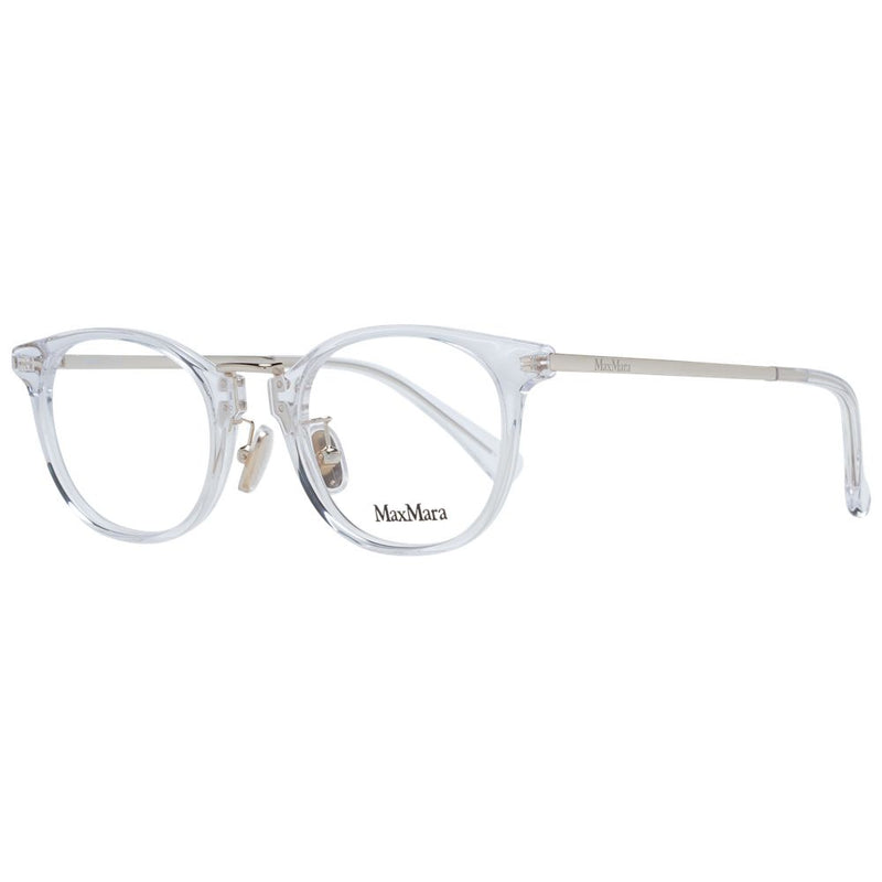 Max Mara White Women Glasses Frame - Élégance et Style