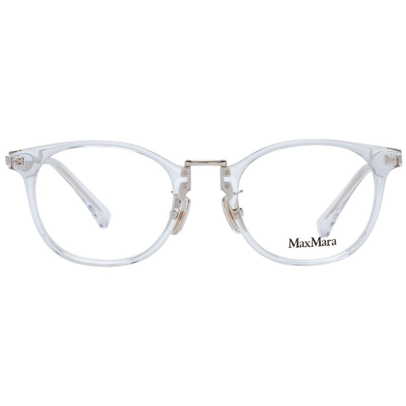 Max Mara White Women Glasses Frame - Élégance et Style