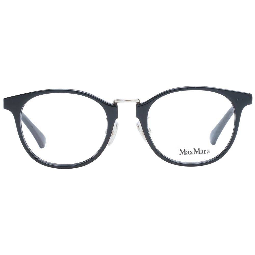 Max Mara Black Women Glasses Frame - Sophisticated Eyewear