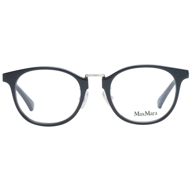 Max Mara Black Women Glasses Frame - Sophisticated Eyewear