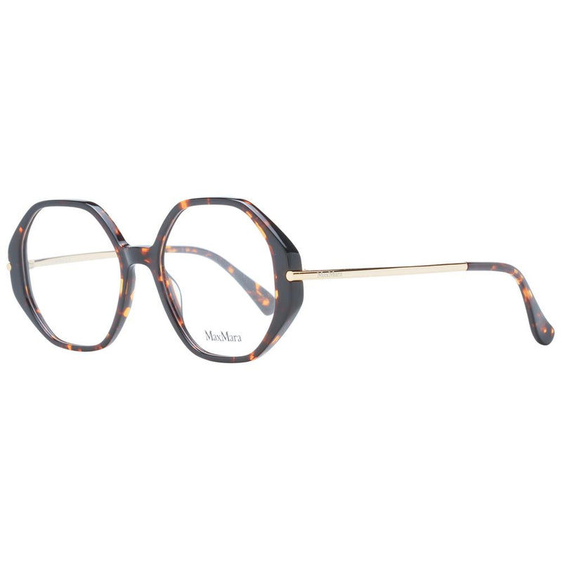 Max Mara Brown Plastic Round Glasses (Frames) for Women