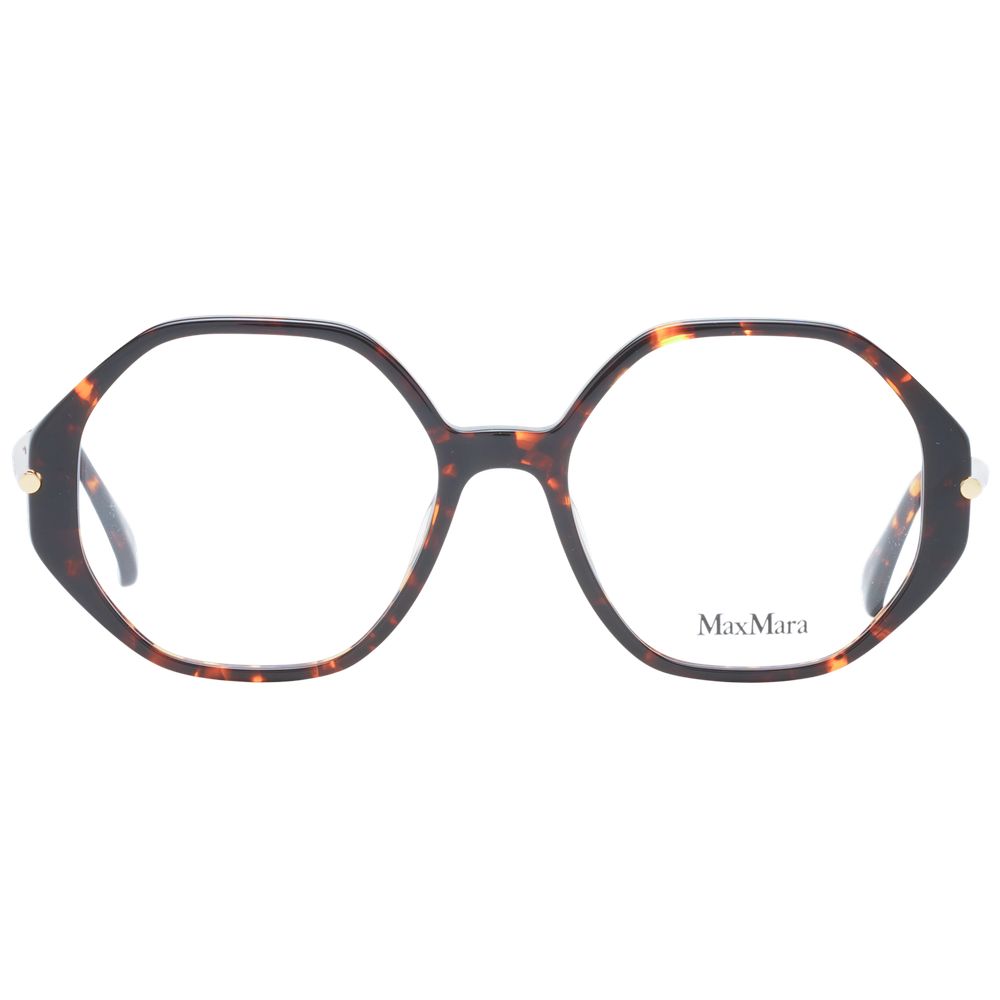 Max Mara Brown Plastic Glasses (Frames) for Women