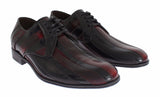 Escarpins habillés en cuir noir Bordeaux de Dolce &amp; Gabbana
