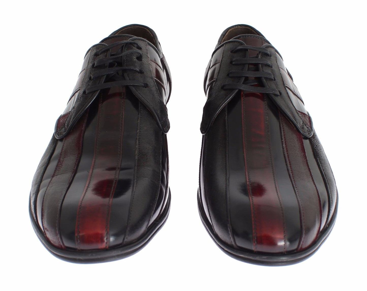 Escarpins habillés en cuir noir Bordeaux de Dolce & Gabbana