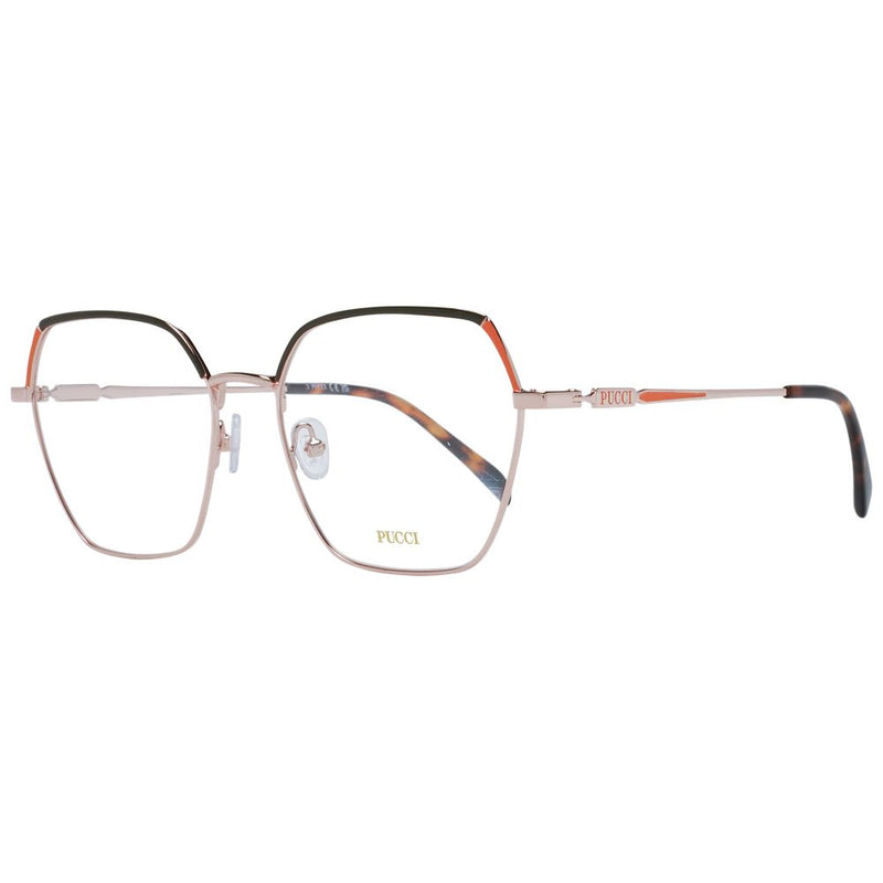 Emilio Pucci Rose Gold Women's Glasses Frame