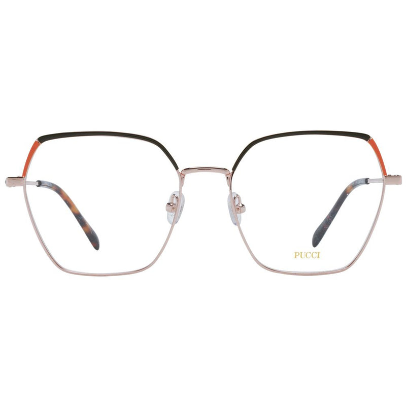 Emilio Pucci Rose Gold Women's Glasses Frame
