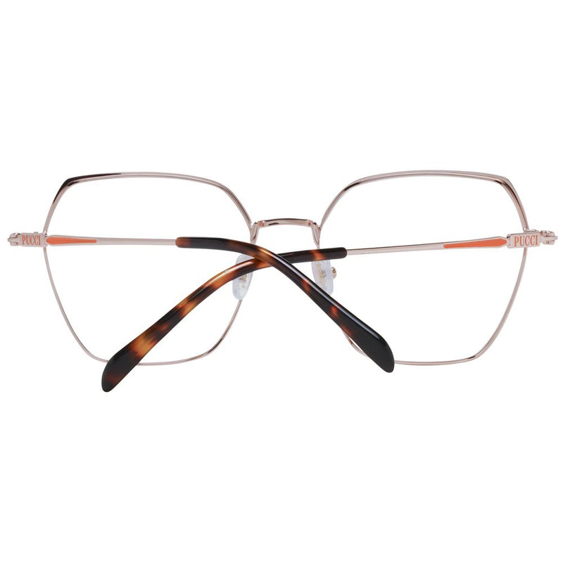 Emilio Pucci Rose Gold Women's Glasses Frame