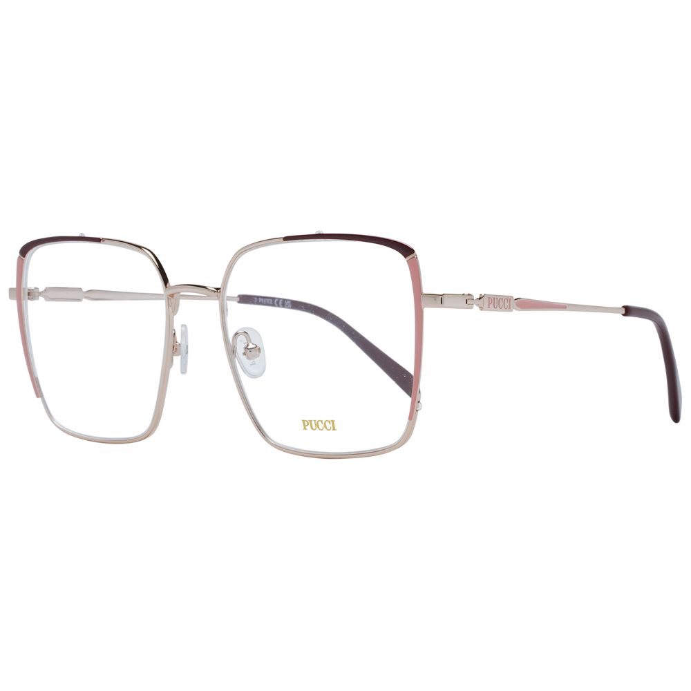 Emilio Pucci Silver Women's Glasses Frame