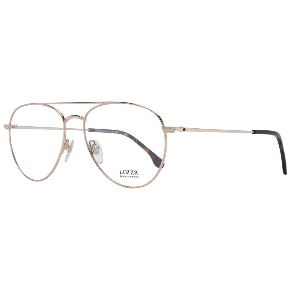 Lozza Gold Unisex Glasses Frame