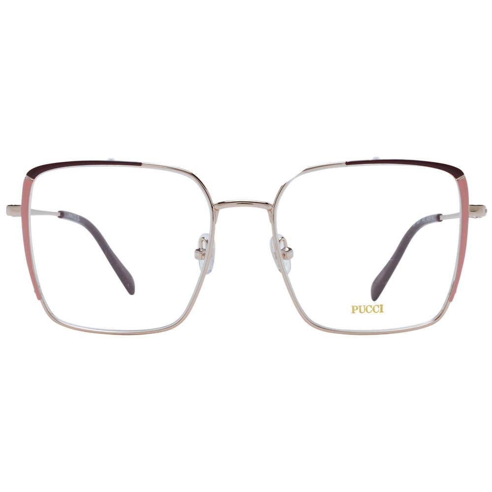 Emilio Pucci Silver Women's Glasses Frame