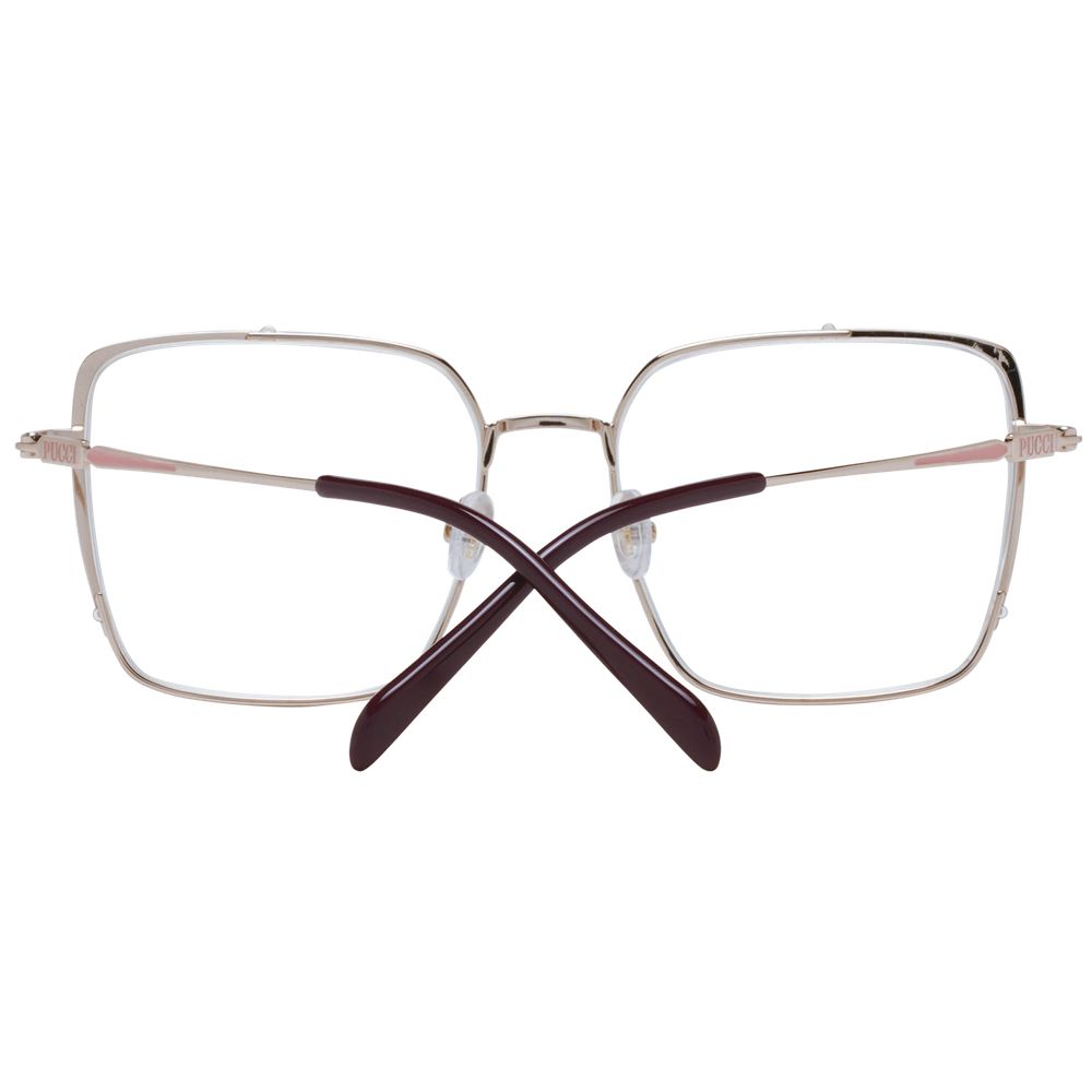 Emilio Pucci Silver Women's Glasses Frame
