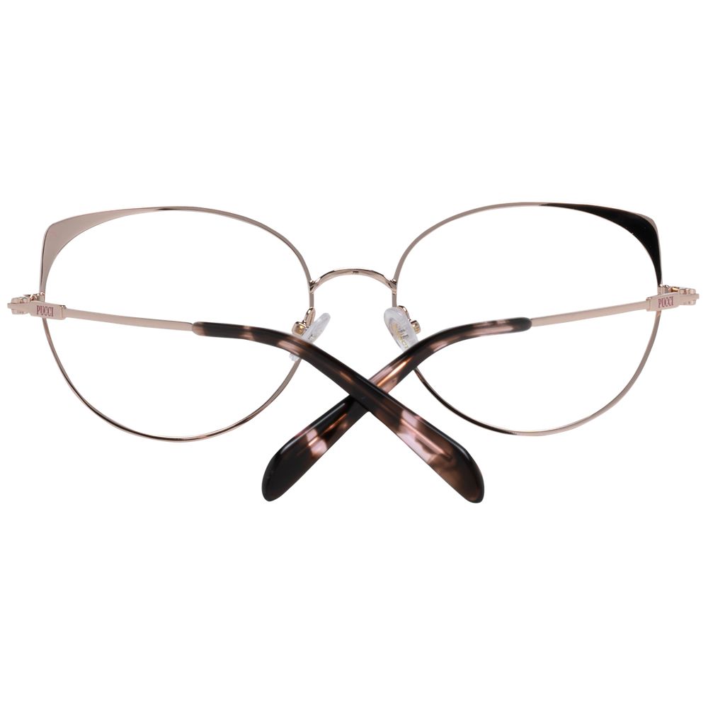 Emilio Pucci Rose Gold Women Glasses Frame