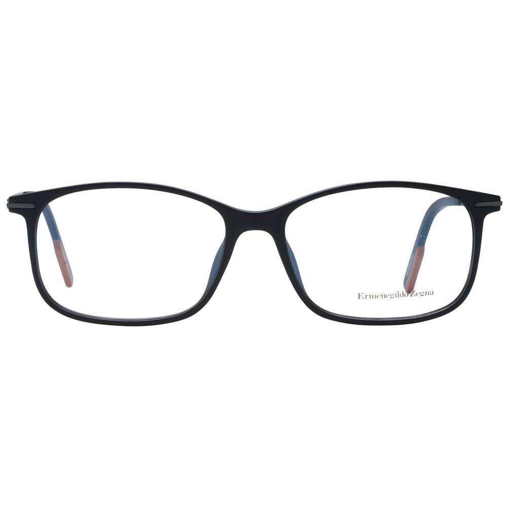 Ermenegildo Zegna Black Men Glasses Frame