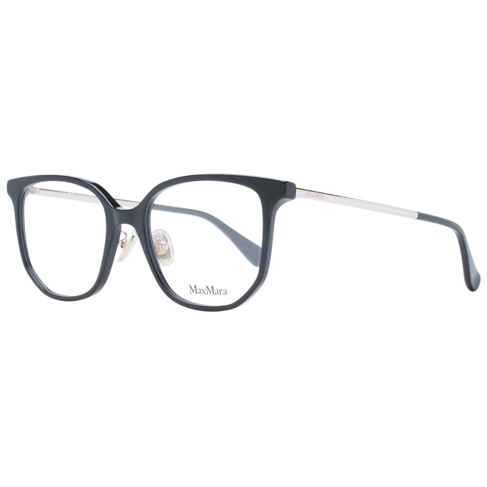 Max Mara Black Women Glasses Frame - Elegant Butterfly Design