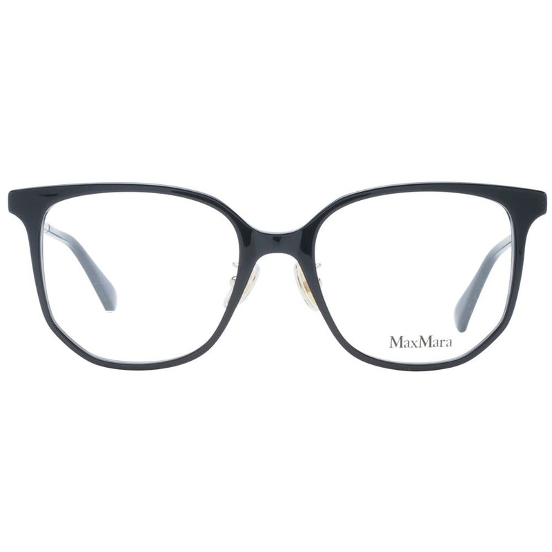 Max Mara Black Women Glasses Frame - Elegant Butterfly Design