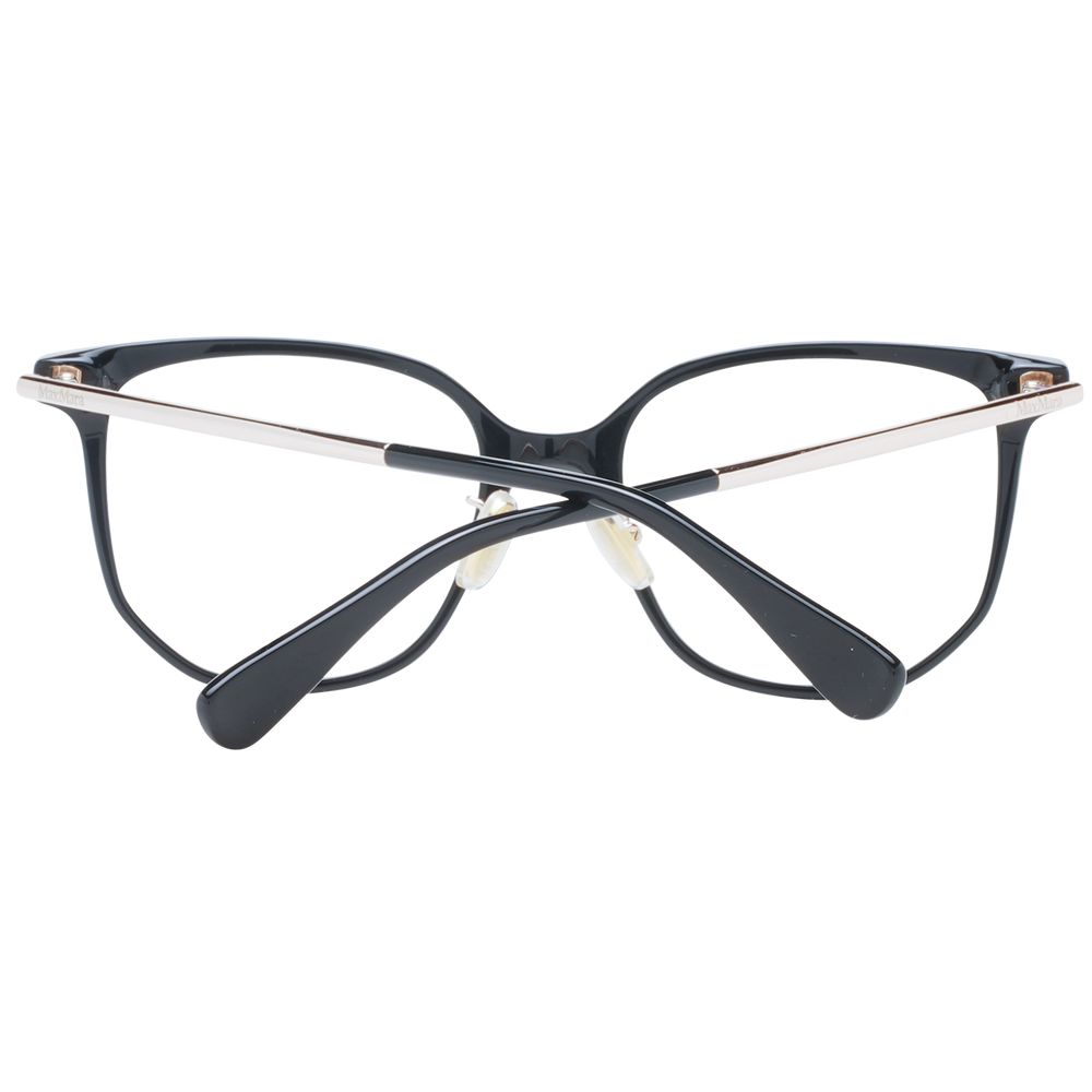 Max Mara Black Women Glasses Frame - Elegant Butterfly Design