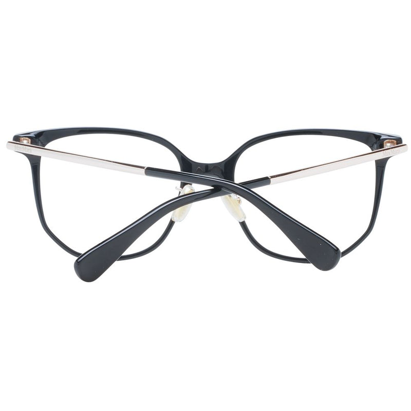 Max Mara Black Women Glasses Frame - Elegant Butterfly Design