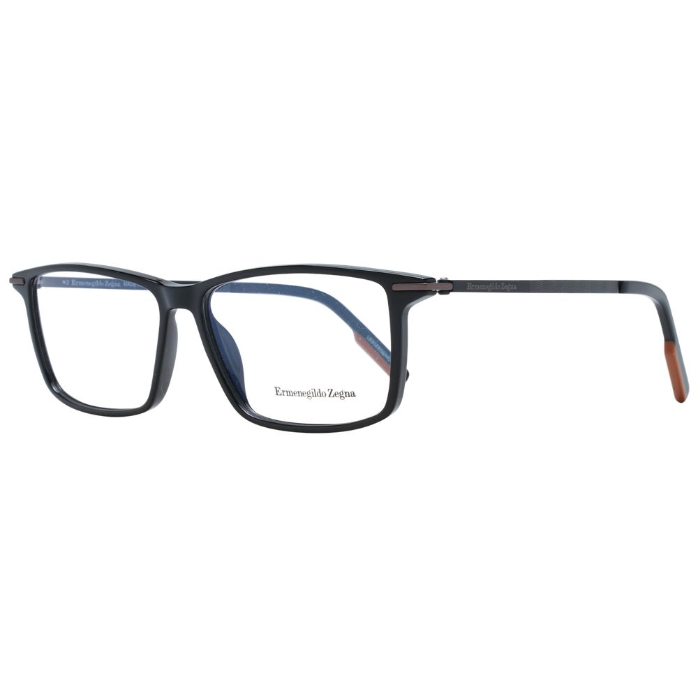 Monture de lunettes pour homme noire Ermenegildo Zegna