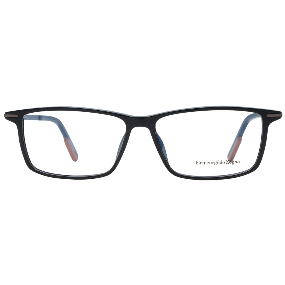 Monture de lunettes pour homme noire Ermenegildo Zegna