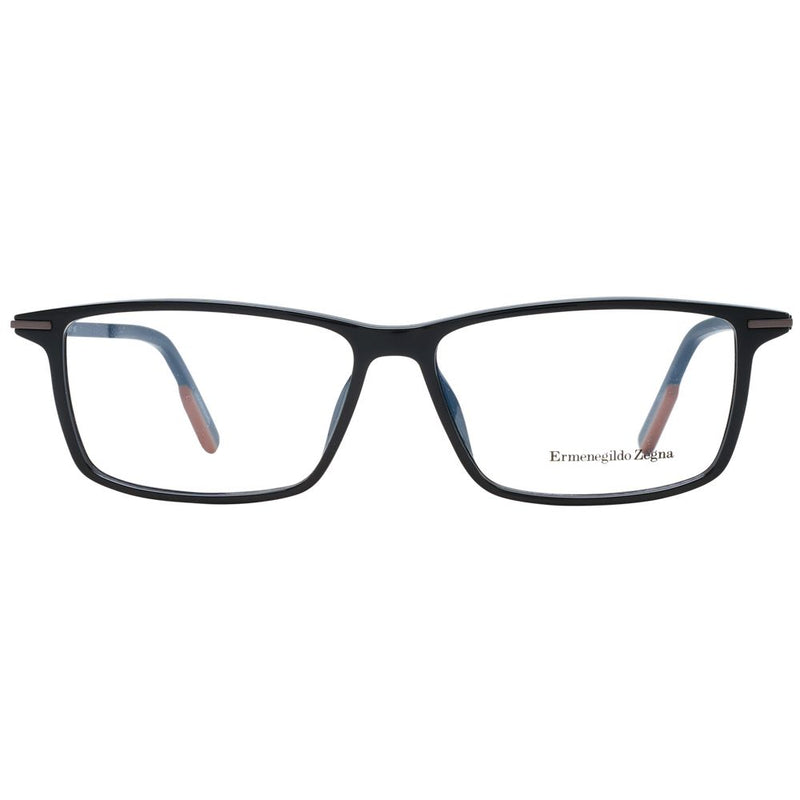 Monture de lunettes pour homme noire Ermenegildo Zegna