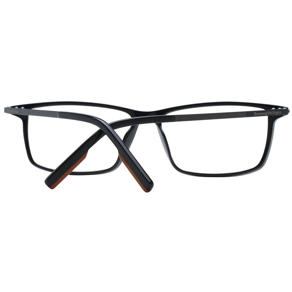 Monture de lunettes pour homme noire Ermenegildo Zegna