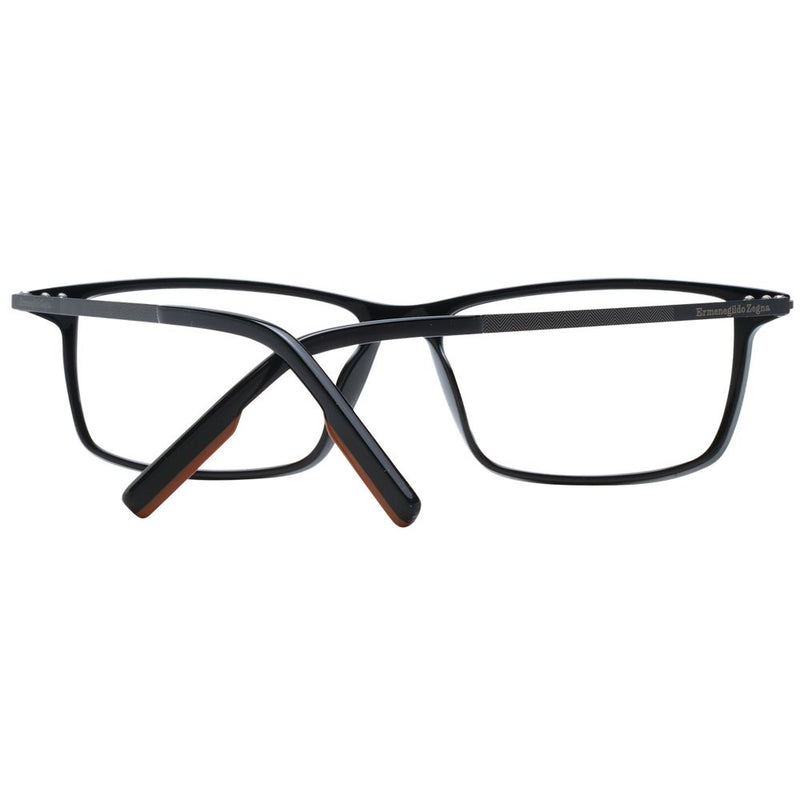 Monture de lunettes pour homme noire Ermenegildo Zegna