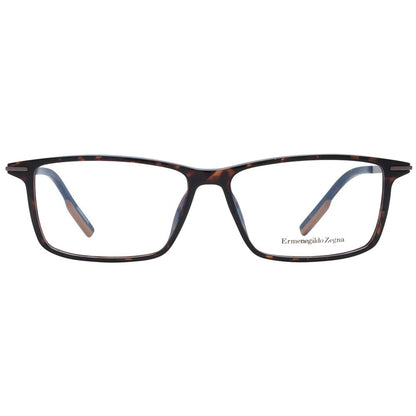 Monture de lunettes pour homme marron Ermenegildo Zegna
