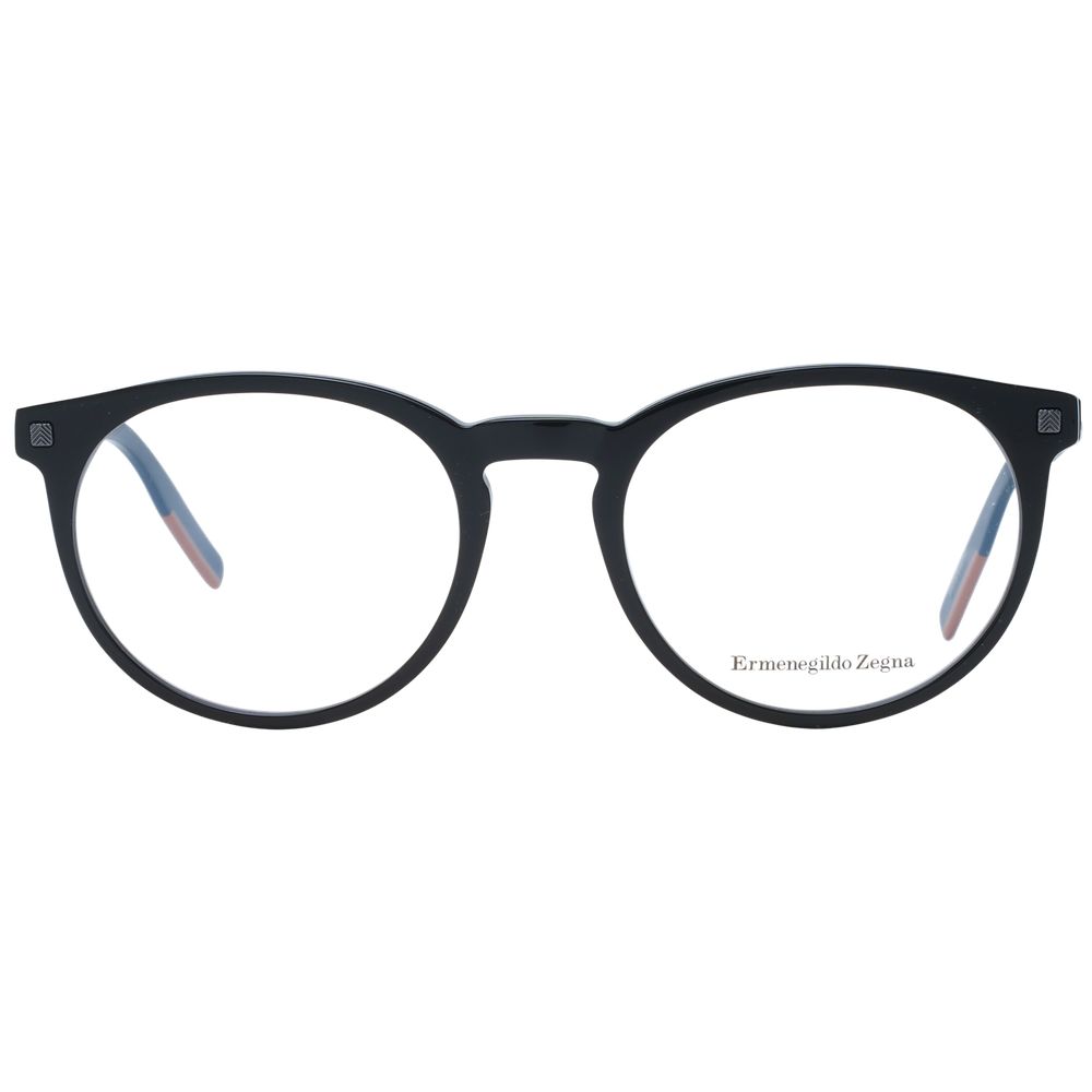 Monture de lunettes pour homme noire Ermenegildo Zegna