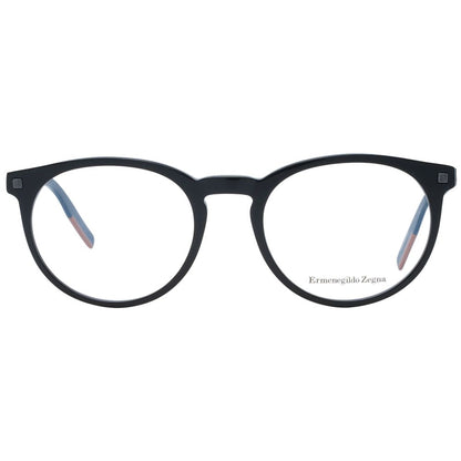 Ermenegildo Zegna Black Men Glasses Frame